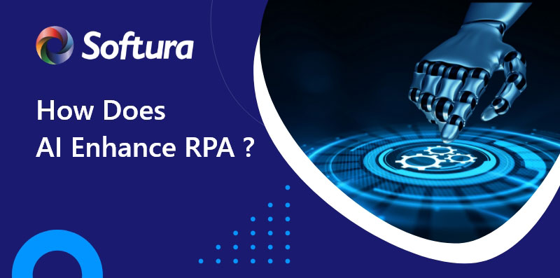 How does AI enhance RPA