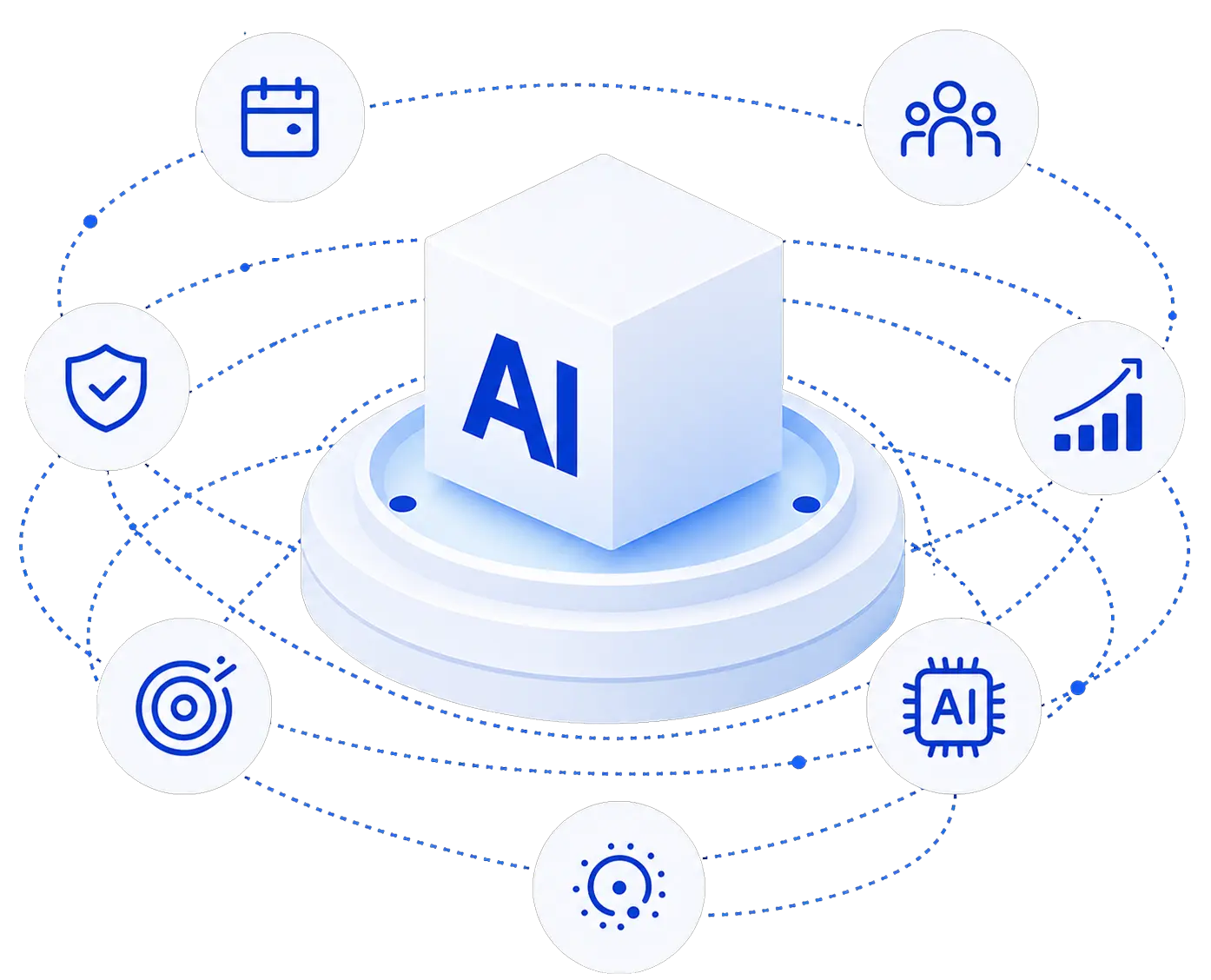 Team working on AI production delivery