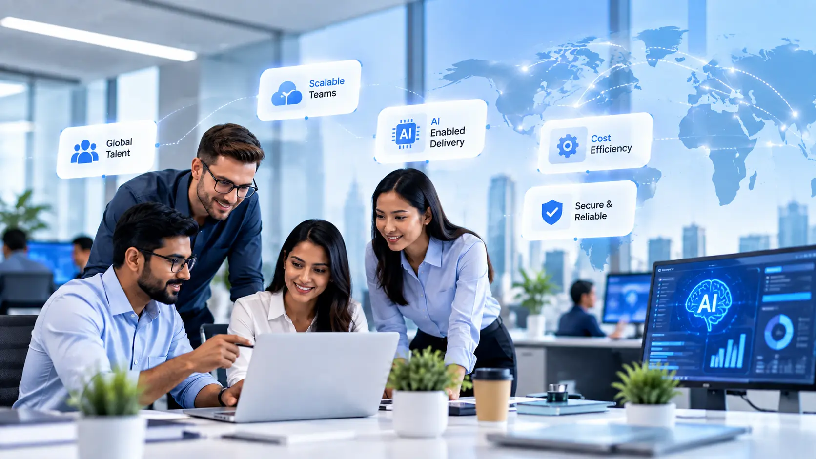 IT Outsourcing team collaboration